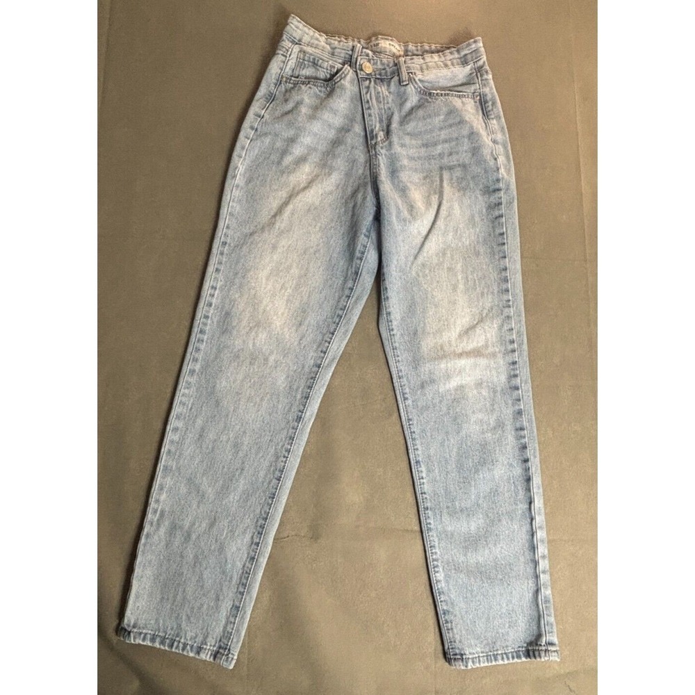 YMI Denim Jeans Womens 1/25 Blue Denim 5-Pockets Zip Fly Straight Leg
